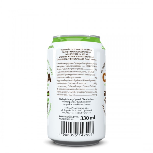 CocoSa Sparkling Coconut Water 33cl