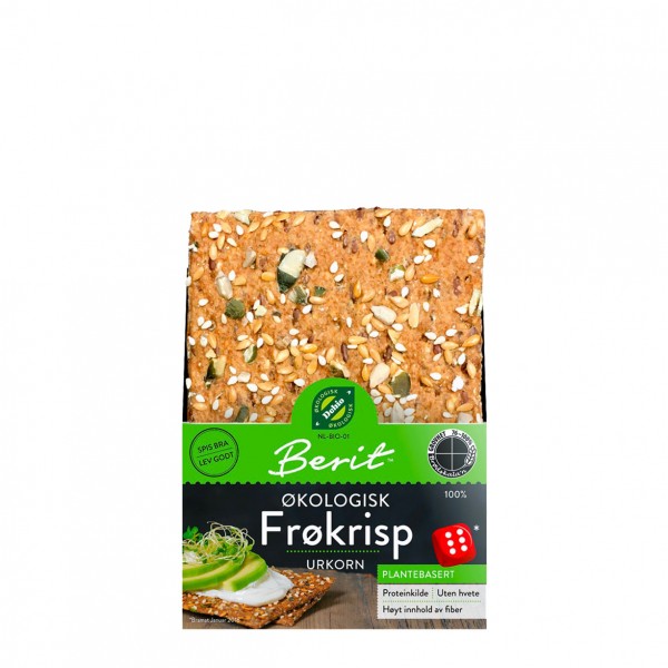 BERIT Økologisk Frøkrisp175g