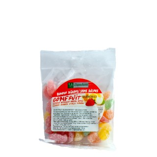 DAMHERT sukkerfrie fruit gums 100g