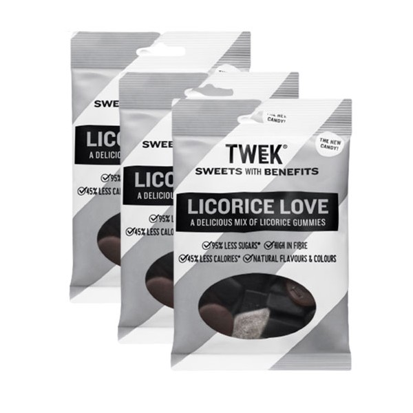 TWEEK Licorice Love 3 x 80 gram