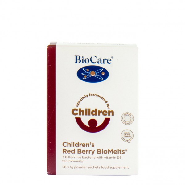 BioCare Children’s Red Berry BioMelts – 28 porsjonsposer