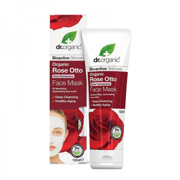 DR. ORGANIC Rose Otto face mask 125ml