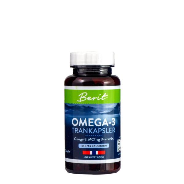 BERIT Omega-3 trankapsler 60stk