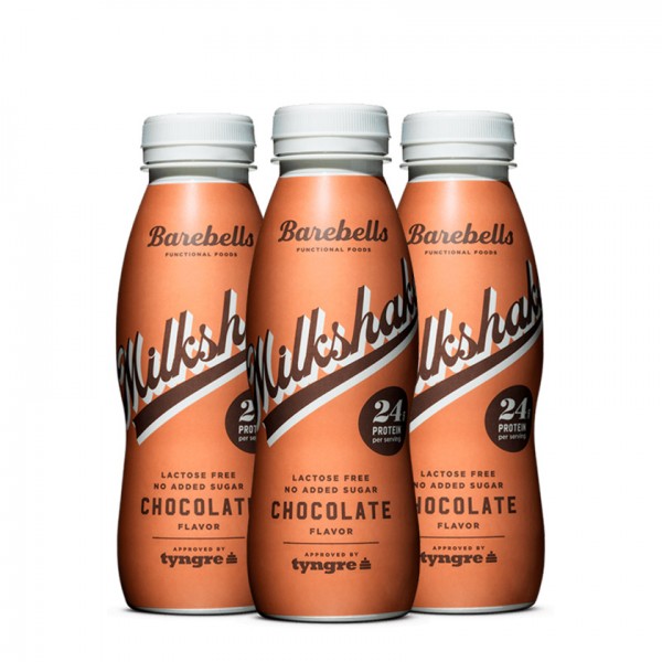 BAREBELLS Chocolate Milkshake 3 x 330ml