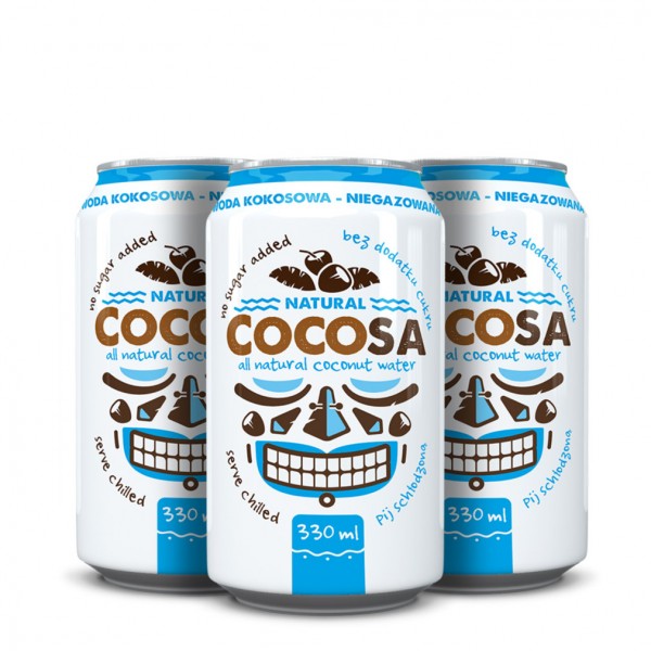 CocoSa Natural Coconut Water 3x33cl
