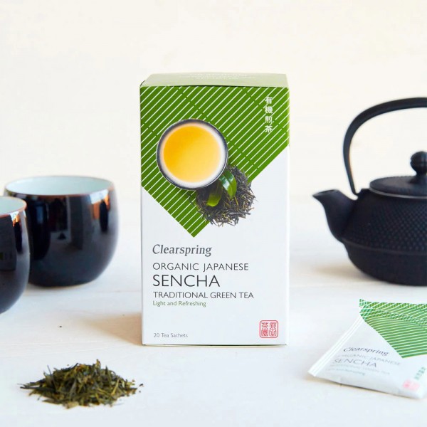 CLEARSPRING Sencha grønn te 20 poser