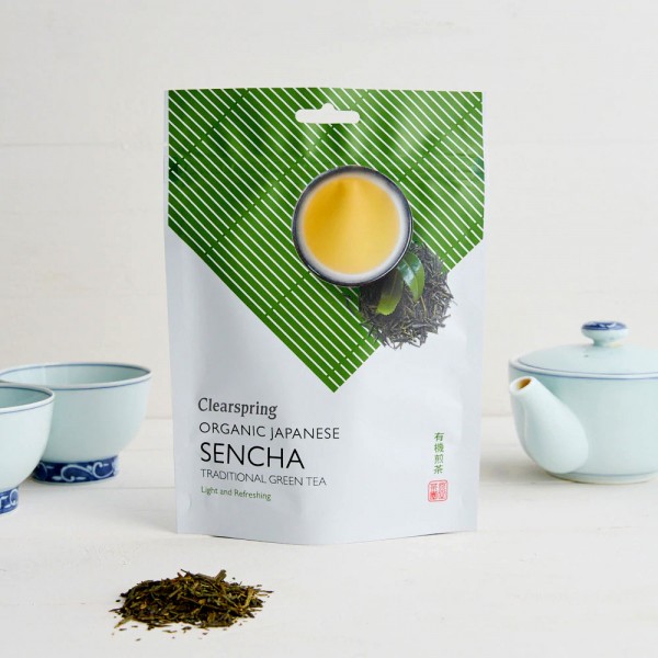 CLEARSPRING Sencha grønn te 90 gram