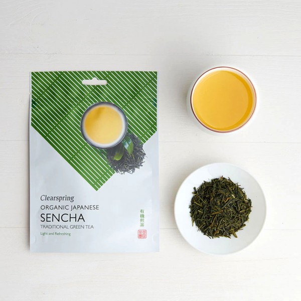 CLEARSPRING Sencha grønn te 90 gram