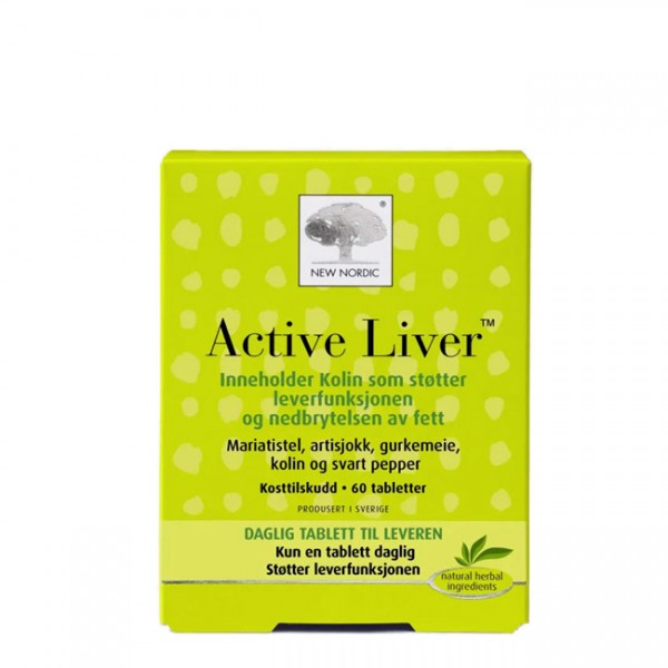 NEW NORDIC Active Liver 60 tabl