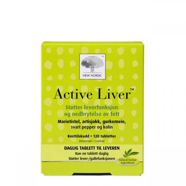 NEW NORDIC Active Liver 120 tabl