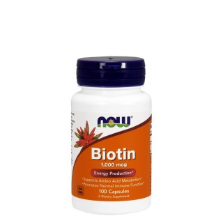 NOW Biotin (B7) 1000 mcg