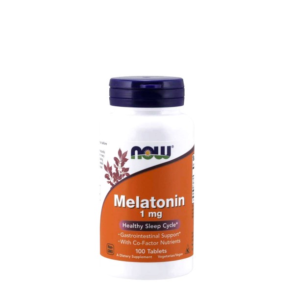 NOW Melatonin 100 kpsl