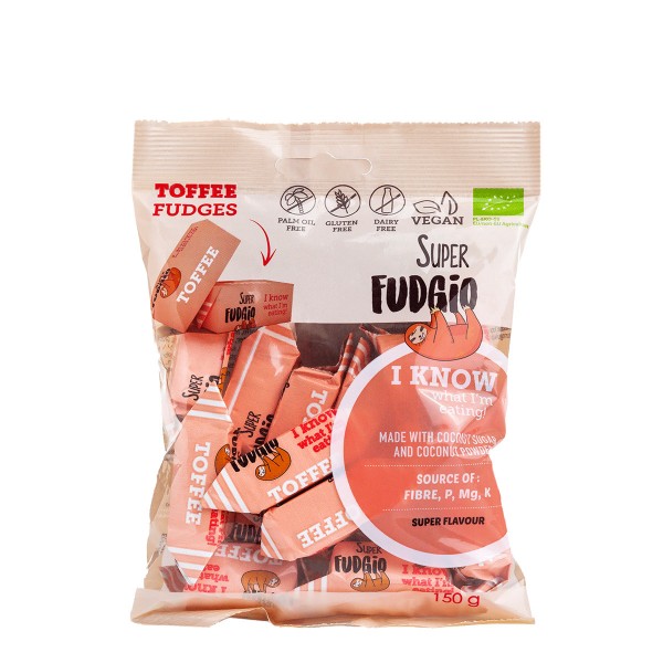 SUPER FUDGIO Toffeekarameller, 100g