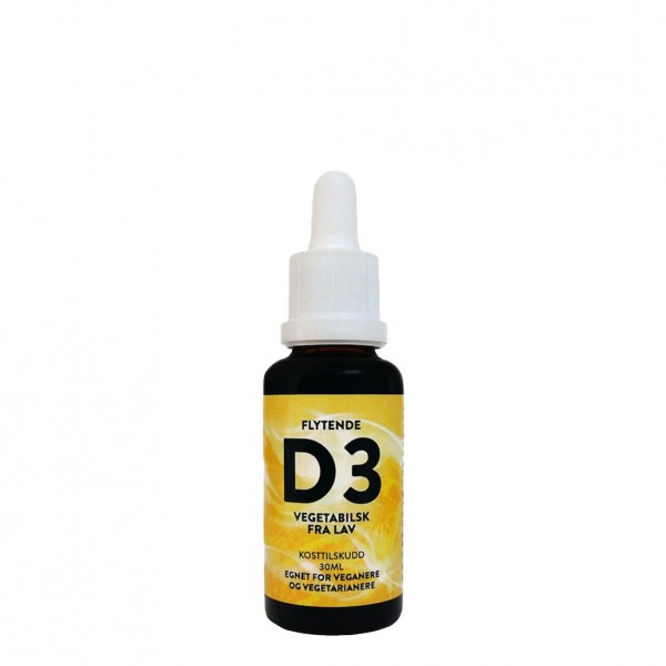 Flytende vegansk D3 30ml