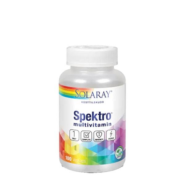 SOLARAY Spektro multivitamin 100 kpsl