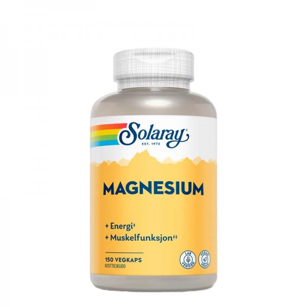SOLARAY Magnesium 200mg, 150 kpsl