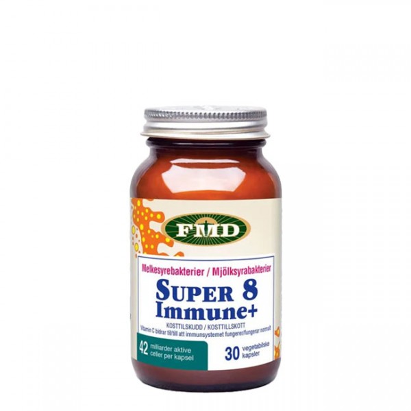 UDO'S Choice Probiotika Super 8 immune+, 30 kpsl