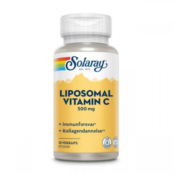 SOLARAY Liposomal Vitamin C 500 mg, 50 kpsl