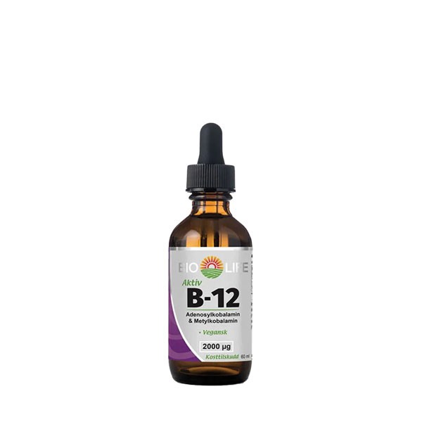 BIO-LIFE flytende B12, 60ml