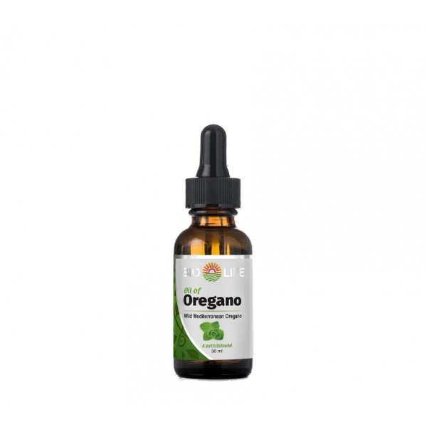 Bio-Life Oregano olje – 74 % karvakrol i flytende form | Helsefreak.no