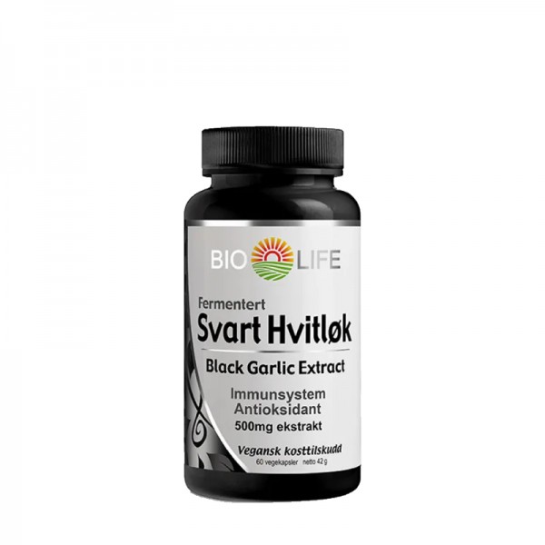 BIO-LIFE Svart hvitløk 60 kpsl