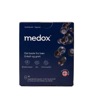 Medox – naturlig antocyaner fra blåbær og solbær, uten abonnement