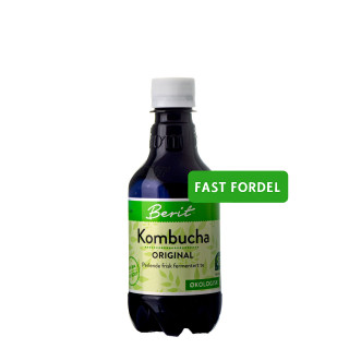 Berit Kombucha original – naturlig og økologisk til fast lavpris