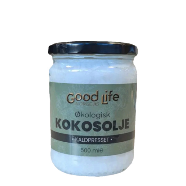 Extra virgin kokosolje 500 ml – økologisk og kaldpresset | Helsefreak