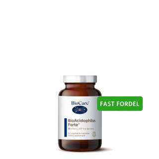 BioCare Bio-Acidophilus Forte – høydose probiotika | Fast fordel