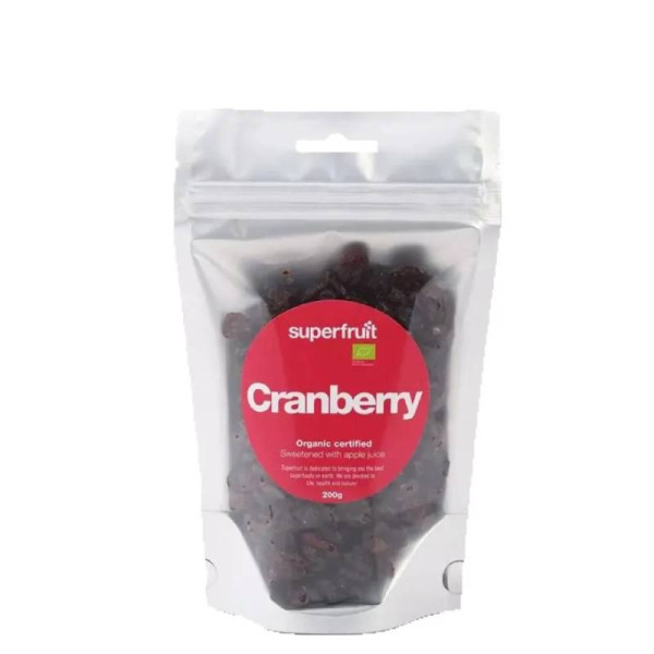 Superfruit Tranebær 200 g | Tørkede tranebær hos Helsefreak.no