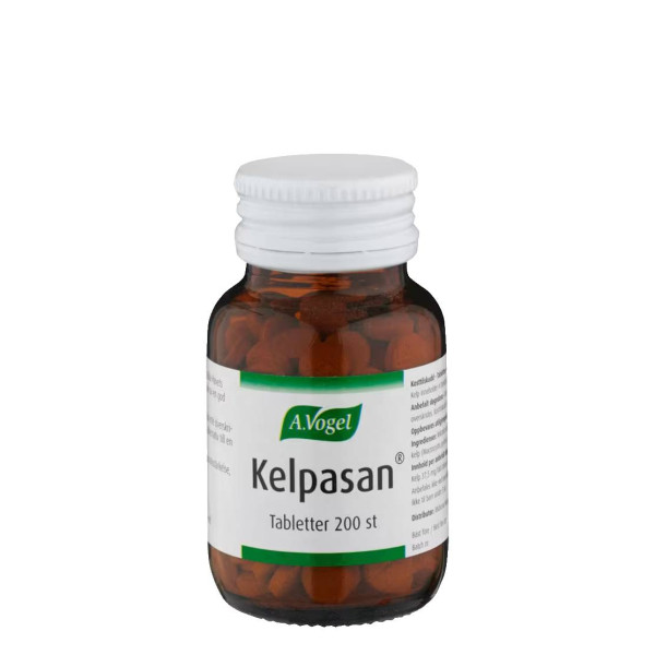 A. Vogel Kelpasan 200 tabletter | Naturlig jod fra tang hos Helsefreak