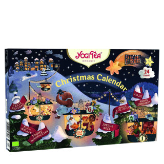 Yogi Julekalender 24 poser | Økologisk adventskalender hos Helsefreak