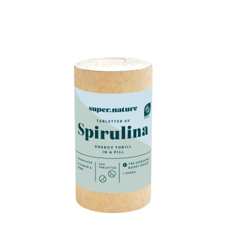 Supernature Spirulina tabletter | Økologisk supermat for energi og balanse