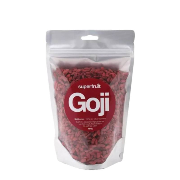 Superfruit Goji 450 g | Økologiske gojibær hos Helsefreak