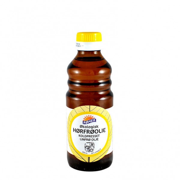 Rømer Linfrøolje 500 ml – Økologisk, kaldpresset og rik på omega-3