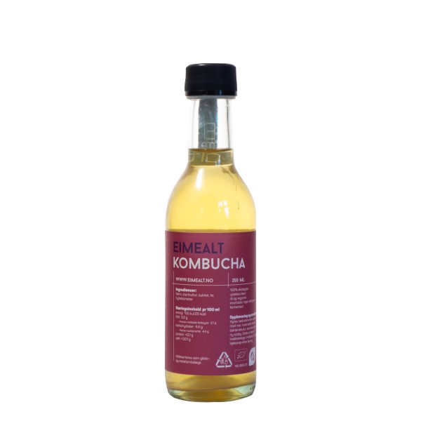 EIMEALT premium kombucha med hylleblomst, 25cl