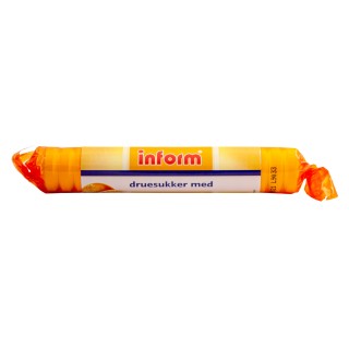 Inform Druesukkertabletter Appelsin – Rask energi & blodsukkerbalanse