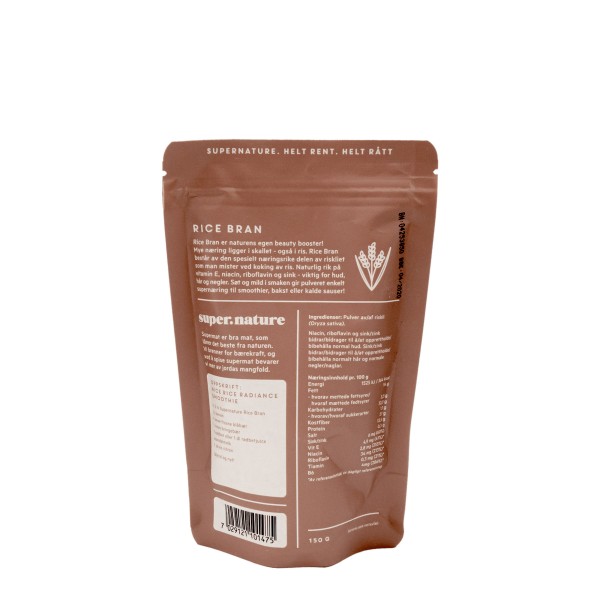 SUPERNATURE Rice Bran pulver 150g