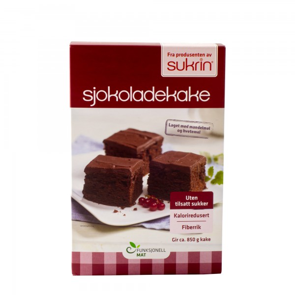 Sukrin Sjokoladekakemiks – sukkerfri, glutenfri & lavkarbo kake