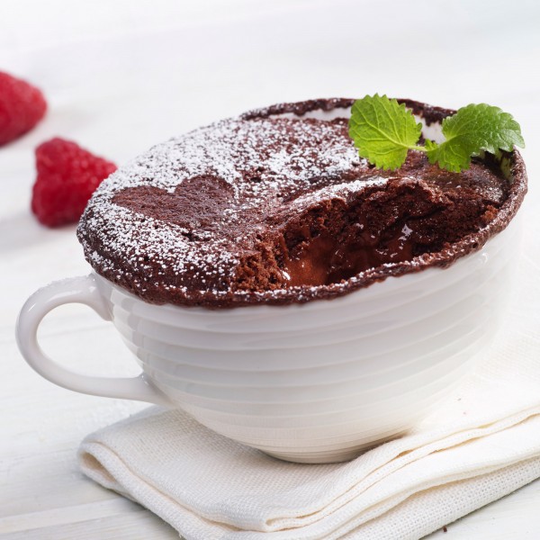 Cake in a cup Dark Chocolate