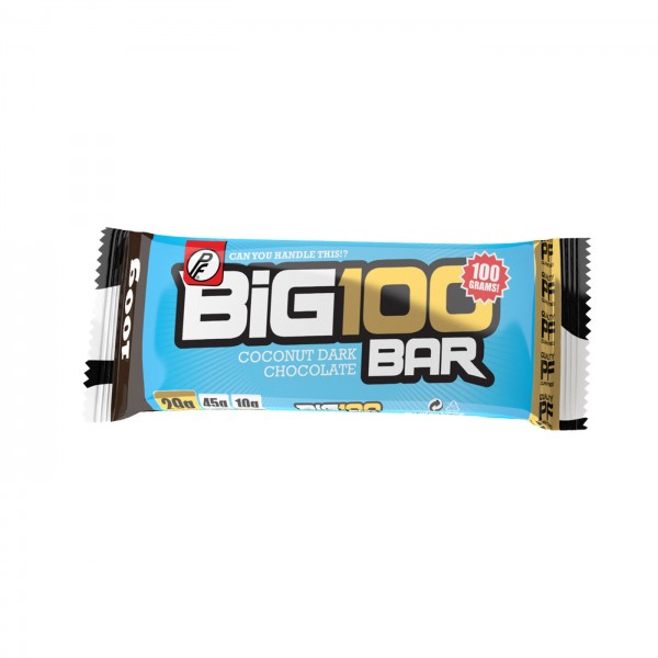 PF Big100 bar- coconut dark chocolate, 100g