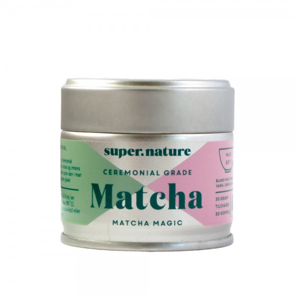 SUPERNATURE Premium Matcha, 30 gram