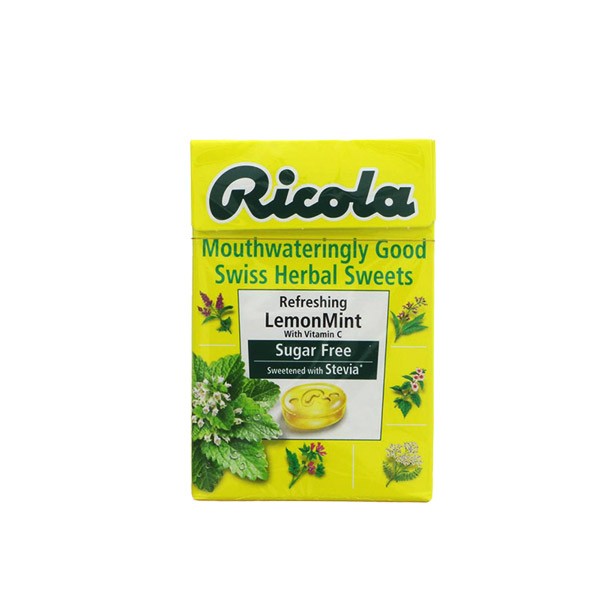 Ricola LemonMint sugar free med c-vitamin, 45 g