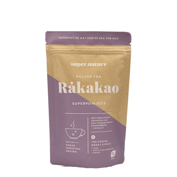 SUPERNATURE Råkakao pulver 150g