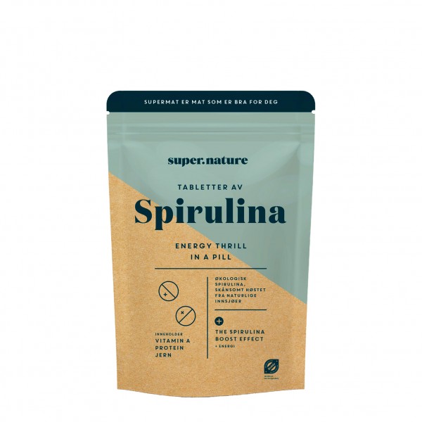 Supernature Spirulina-tabletter 300 stk