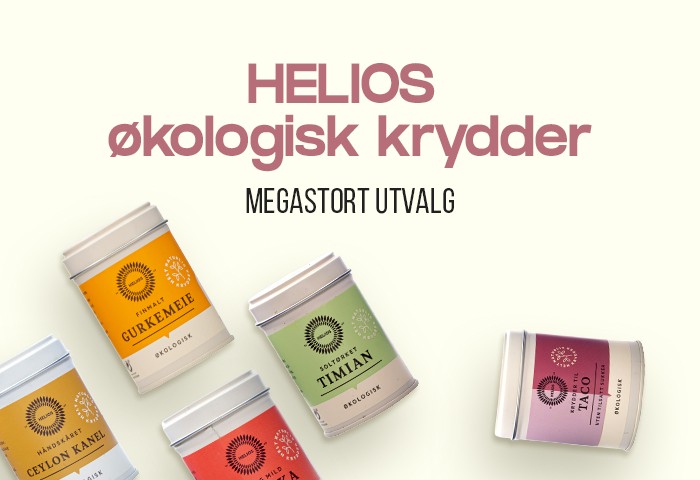 Økologisk krydder fra Helios
